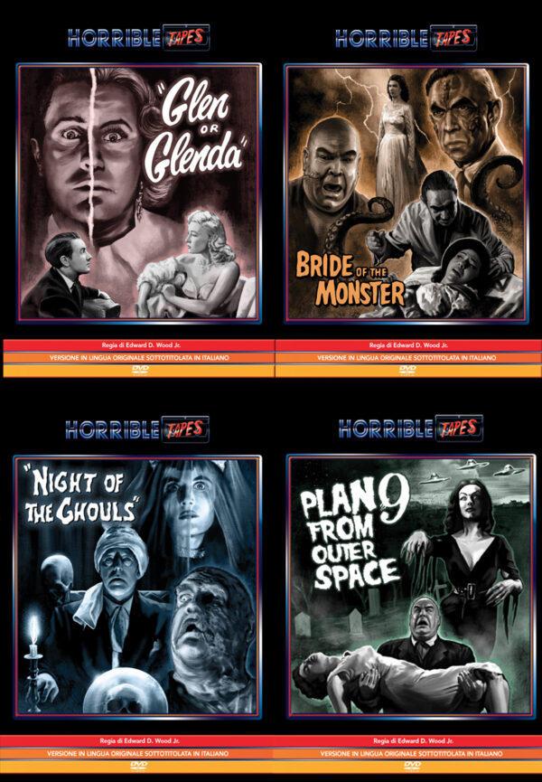 Ed Wood Special Pack 4 Dvd