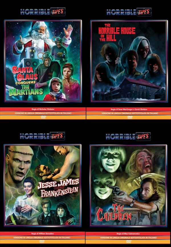 Horrible Tapes Video Pack Promo 4 Dvd