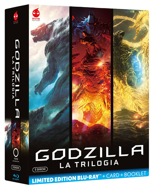 Godzilla - La Trilogia - Limited Edition (3 DVD + Booklet + Card)